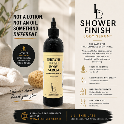 Shower Finish Body Serum 8oz - Citrus Sunshine