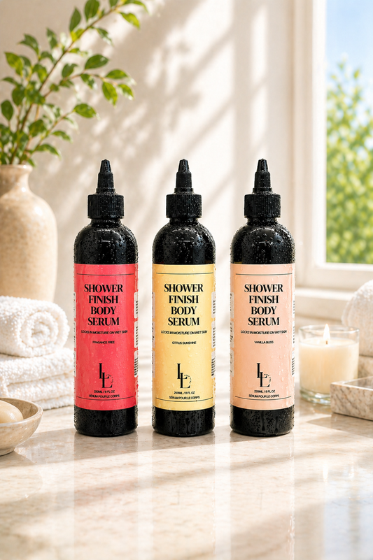Shower Finish Body Serum Variety 3 Pack Bundle