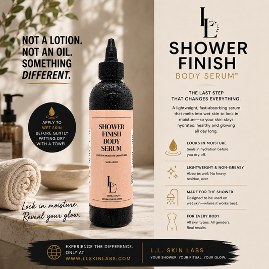 Shower Finish Body Serum 8oz - Vanilla Bliss